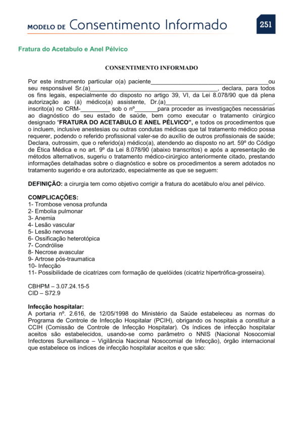 Fratura do Acetabulo e Anel Pélvico